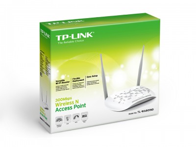 Access Point TP-LINK TL-WA801ND, 300 Mbit/s, Omni Directional, 5 dBi - Image 2