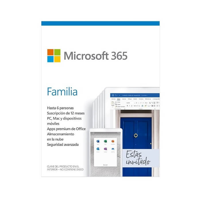 MICROSOFT 365 FAMILY MICROSOFT 6 Usuarios