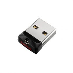 SANDISK Cruzer Fit, Negro, Plata, 32 GB