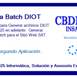 CBDIOT 2025 INSAE